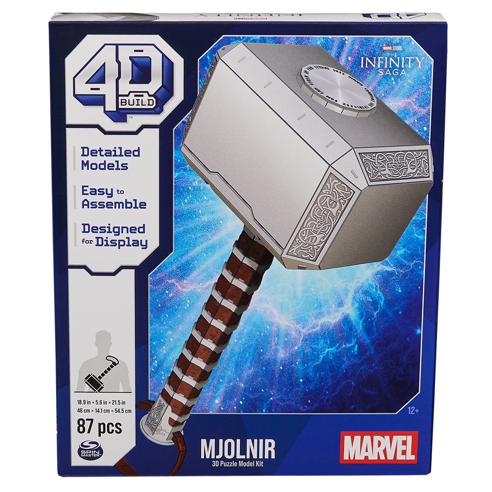 4D | Marvel Thor Mjolnir