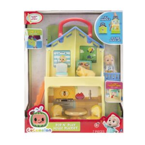 Casita Cocomelon Pop n' Play con figuras