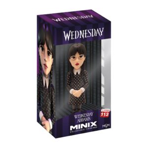 Merlina Addams Figura Minix Serie Netflix