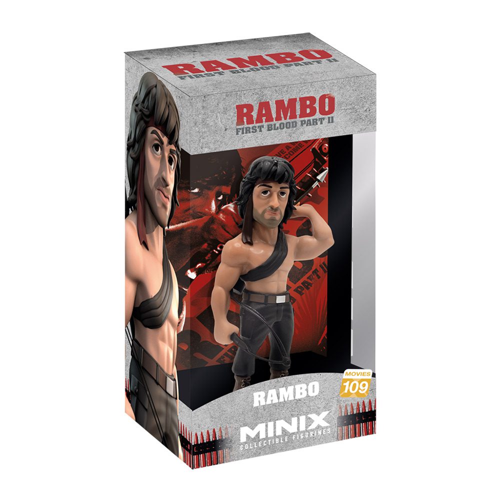 Minix | Figura coleccionable Rambo con arco