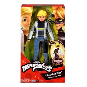 Figura Miraculous Fashion Flip Cat Noir Deluxe