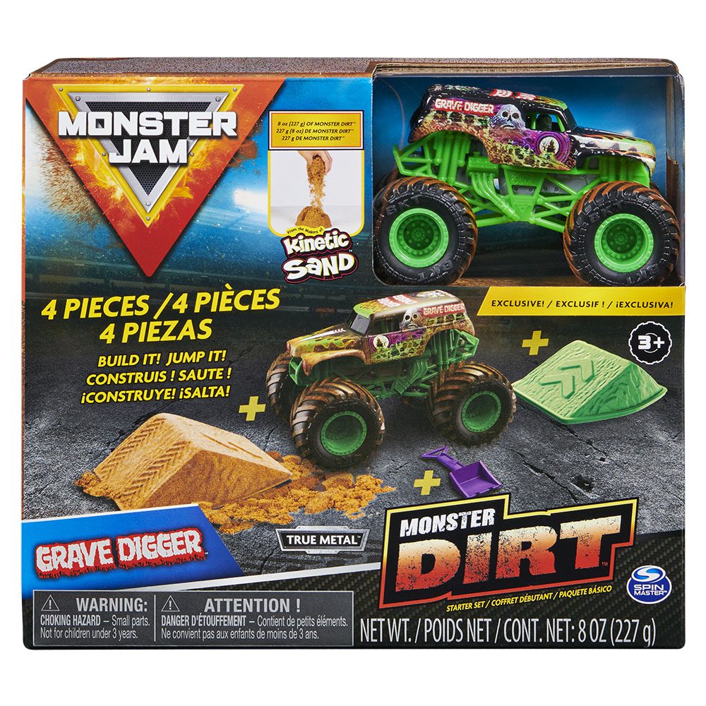Monster Jam | Kinetic Dirt Starter Set 