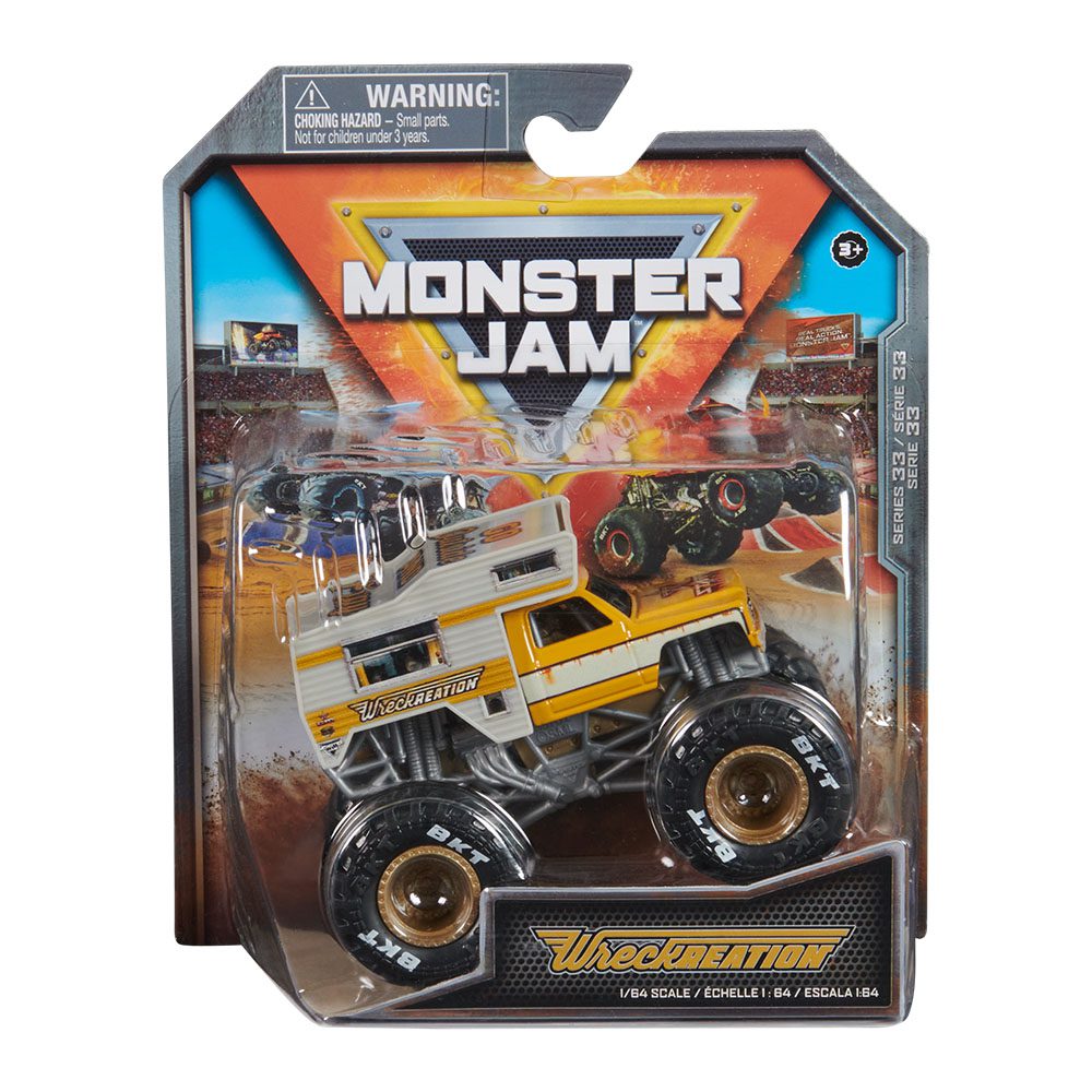 Monster Jam | Vehículo Wreckcreation 1:64