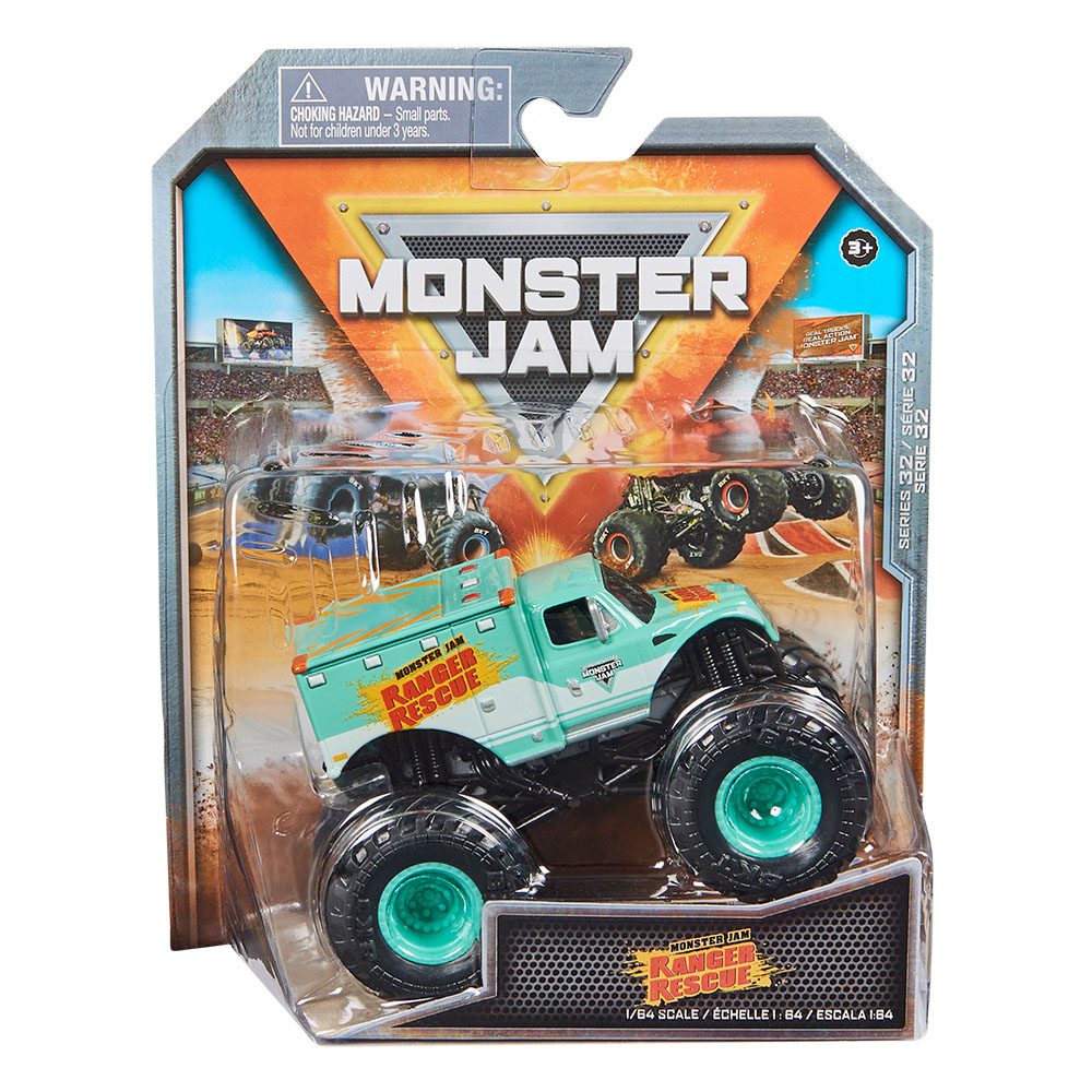 Monster Jam | Vehículo Ranger Rescue 1:64