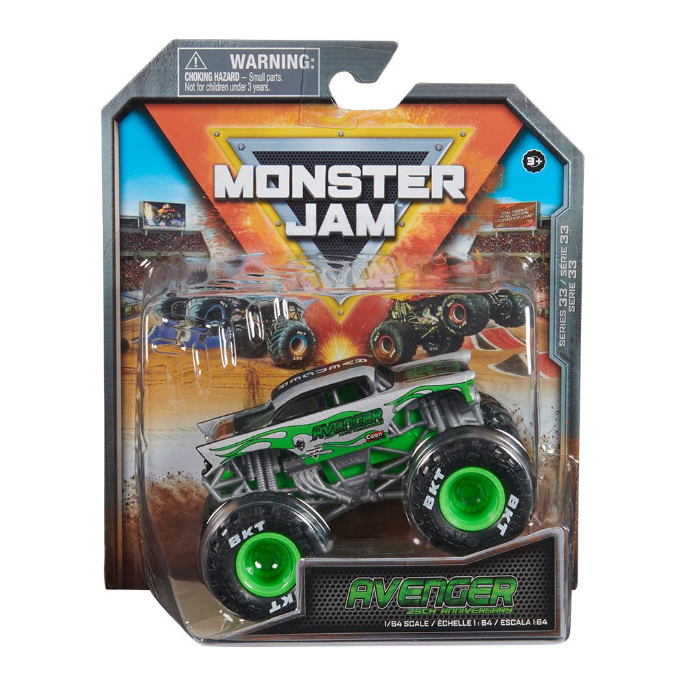 Monster Jam | Vehículo Avenger 1:64