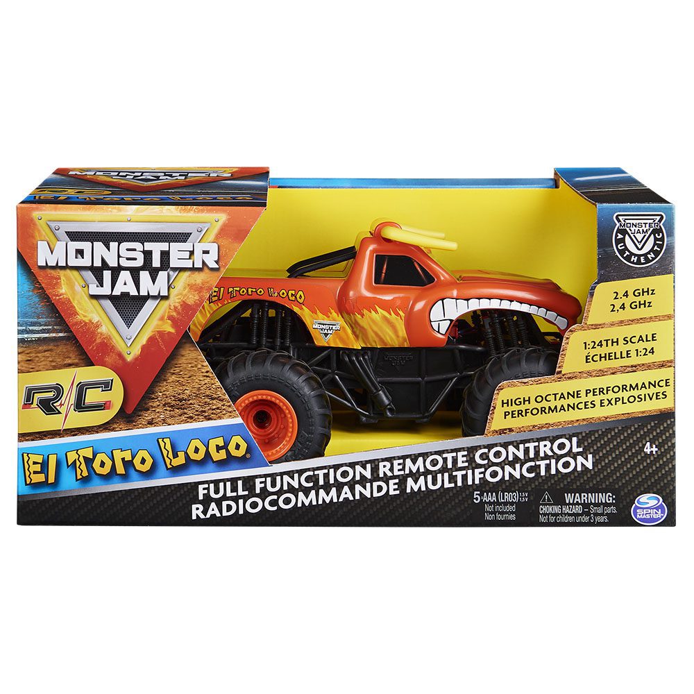 Monster Jam | Vehículo El Toro Loco Radio Control