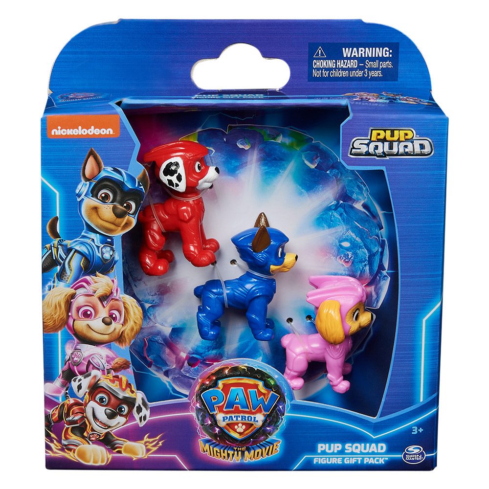 Paw Patrol | Mighty Movie Escuadrón Gift Pack 