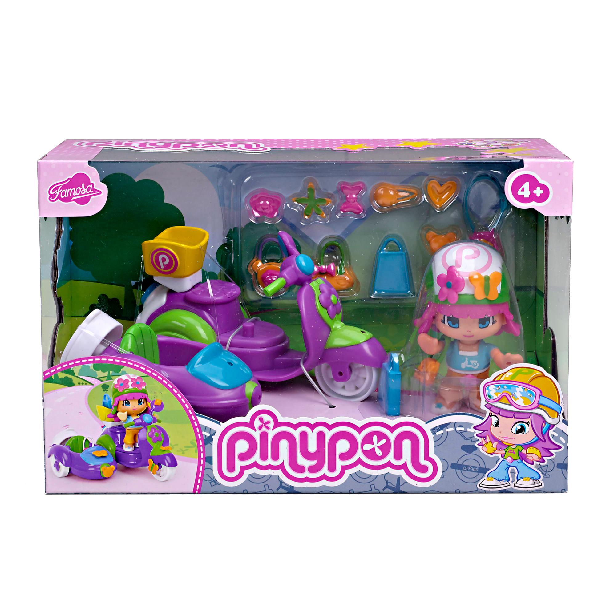 Pinypon | Coche Side Car 