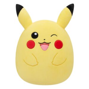 Pikachu Peluche que Guiña el Ojo Squishmallows 30cm