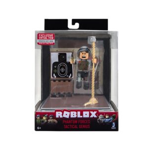 Figura Roblox Soldado y Mecánico + Tarjeta Virtual