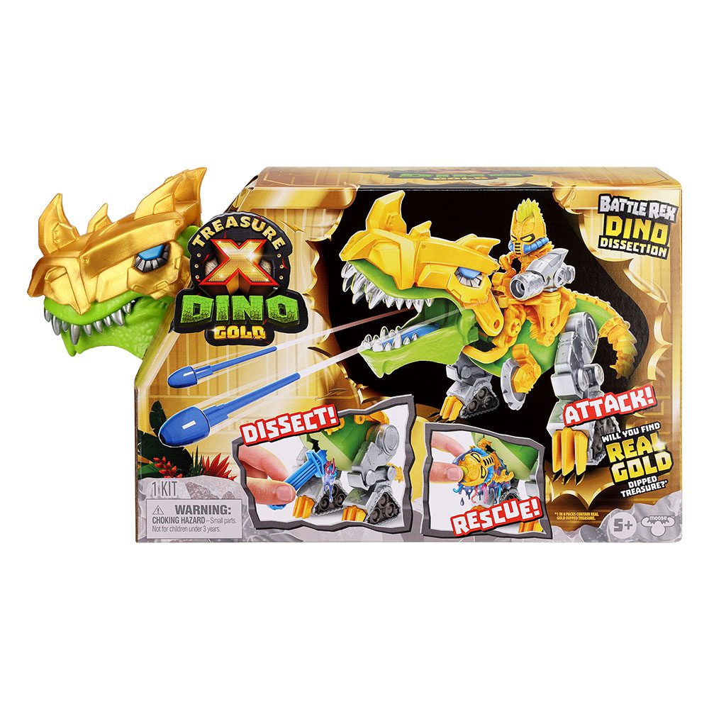 Treasure X | Dino Gold Battle Rex Dino
