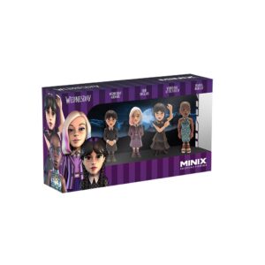 Merlina Minix Netflix Pack 4 Personajes