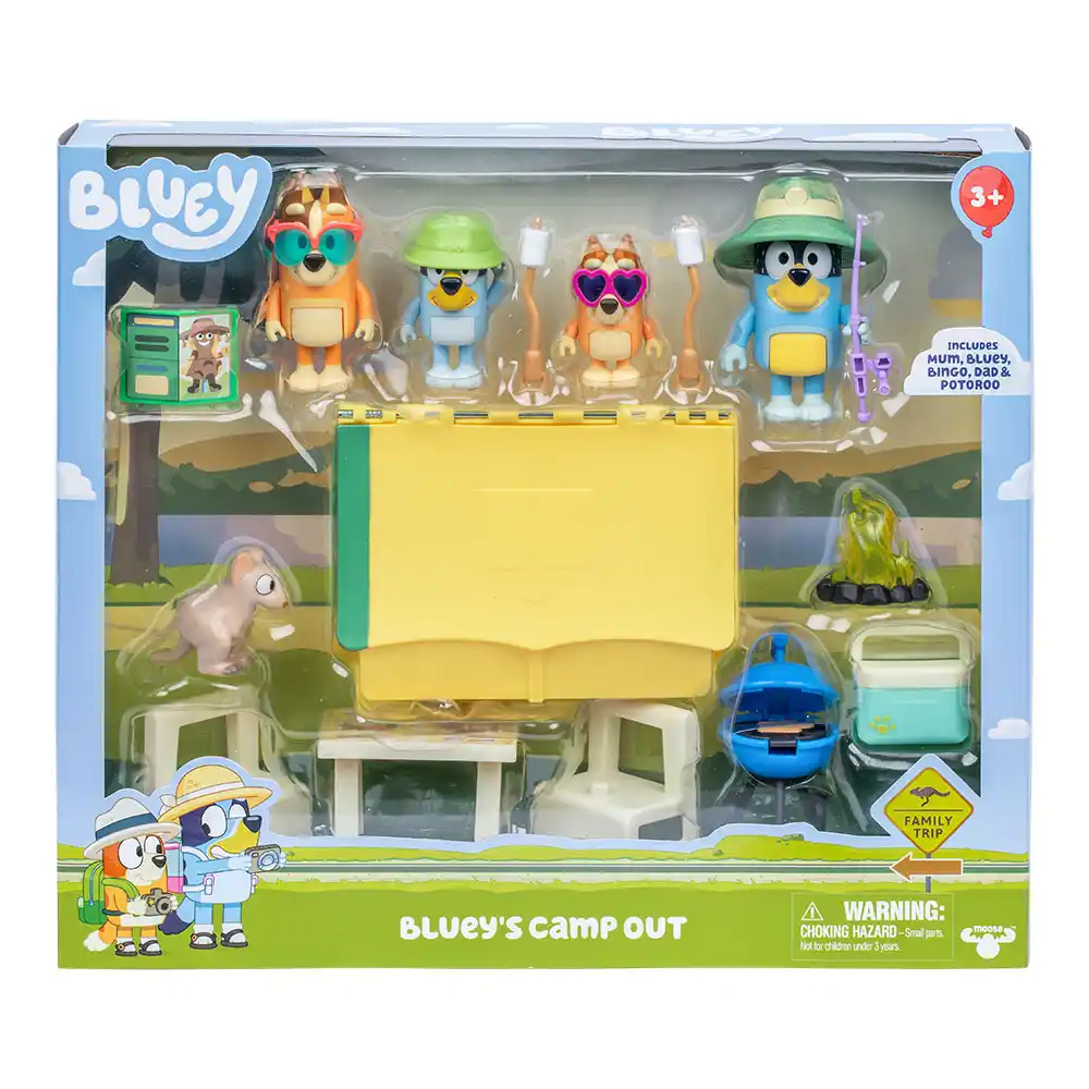 Bluey | Playset Family Trip