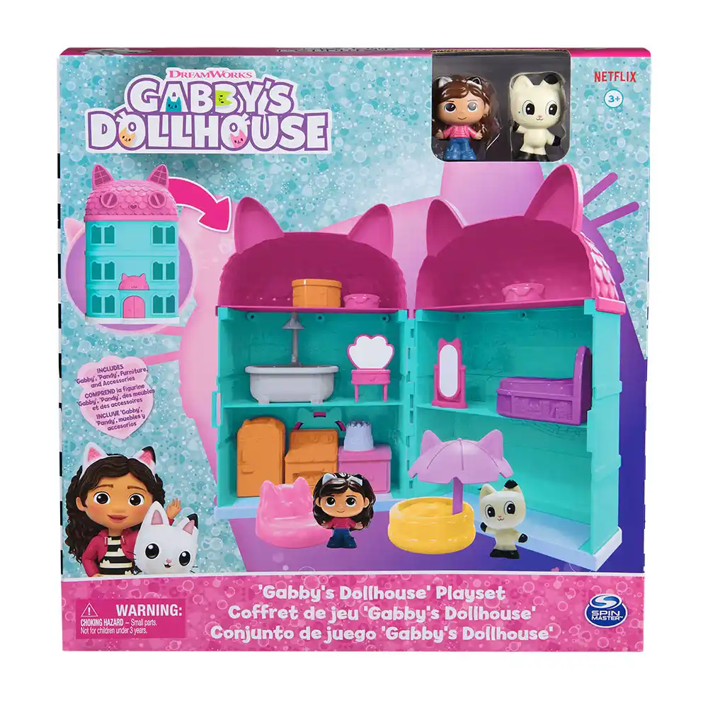 La Casa de Muñecas de Gabby | Playset Mini Play House