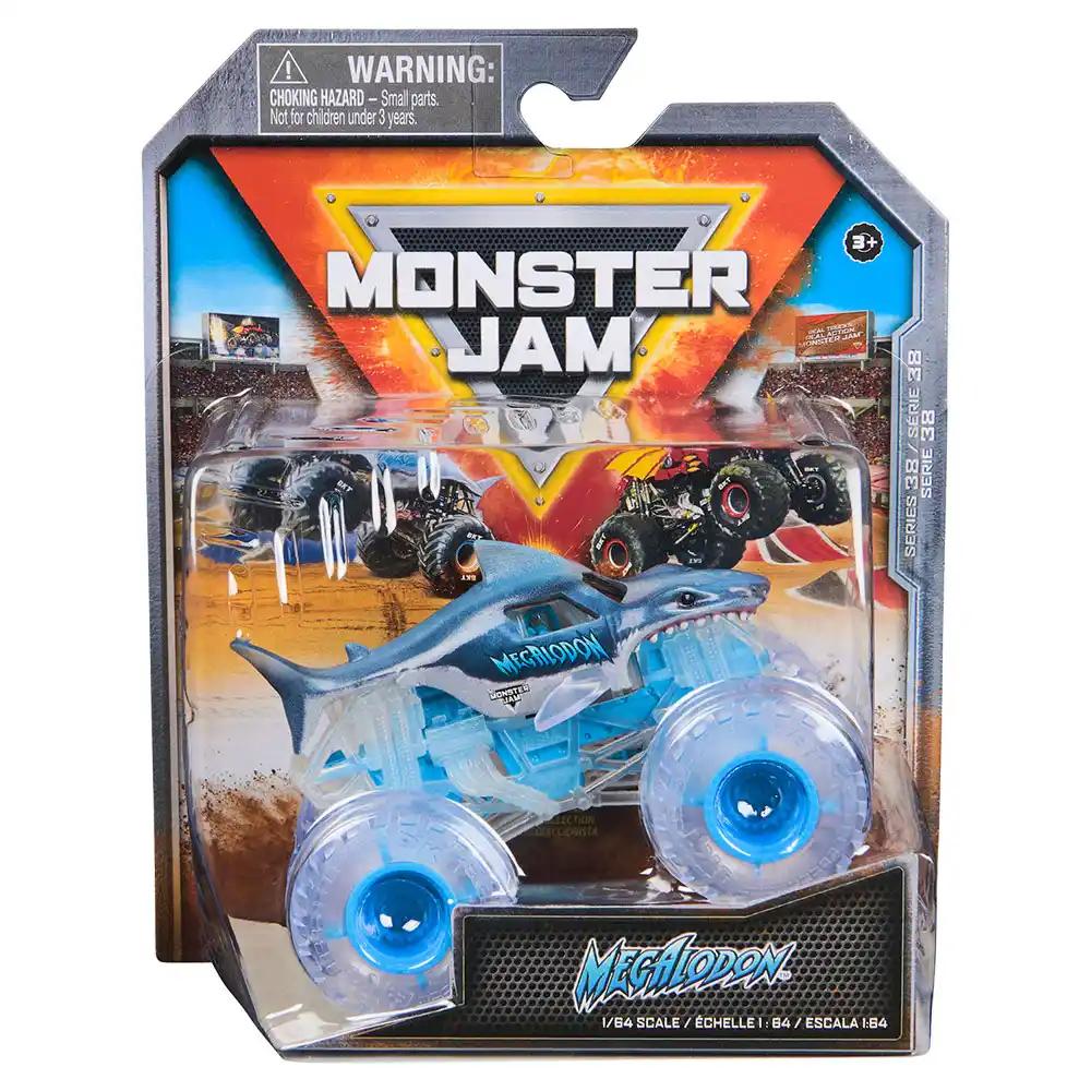 Monster Jam | Vehículo Megalodon 1:64