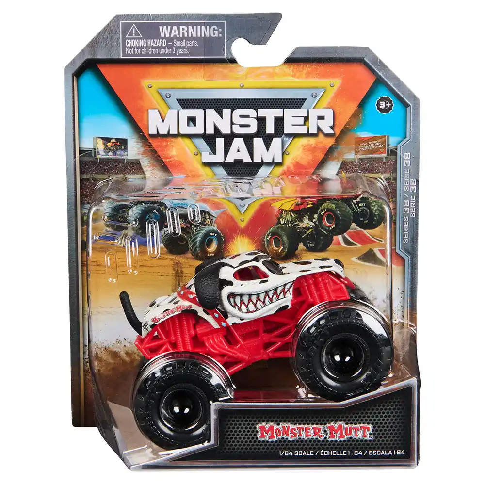 Monster Jam | Vehículo Monster Mutt Dalmatian 1:64