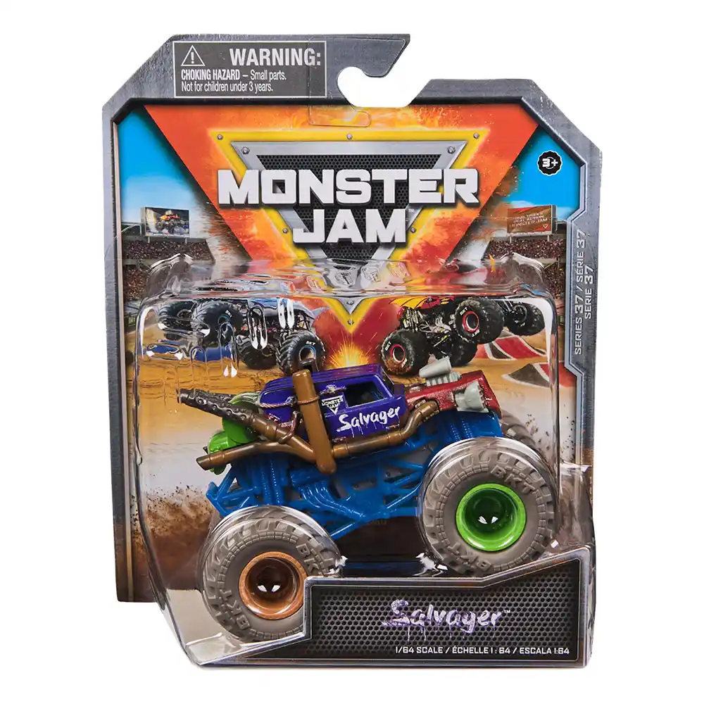 Monster Jam | Vehículo Salvager 1:64