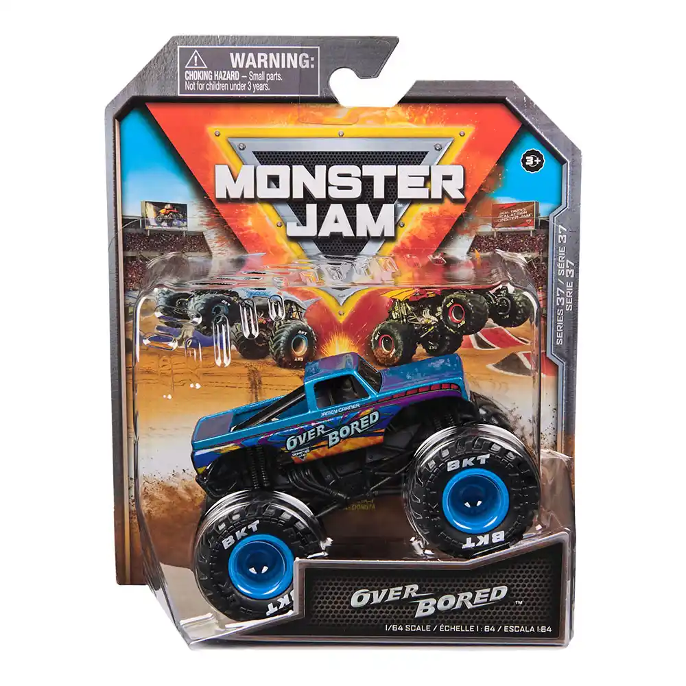 Monster Jam | Vehículo Overboard 1:64