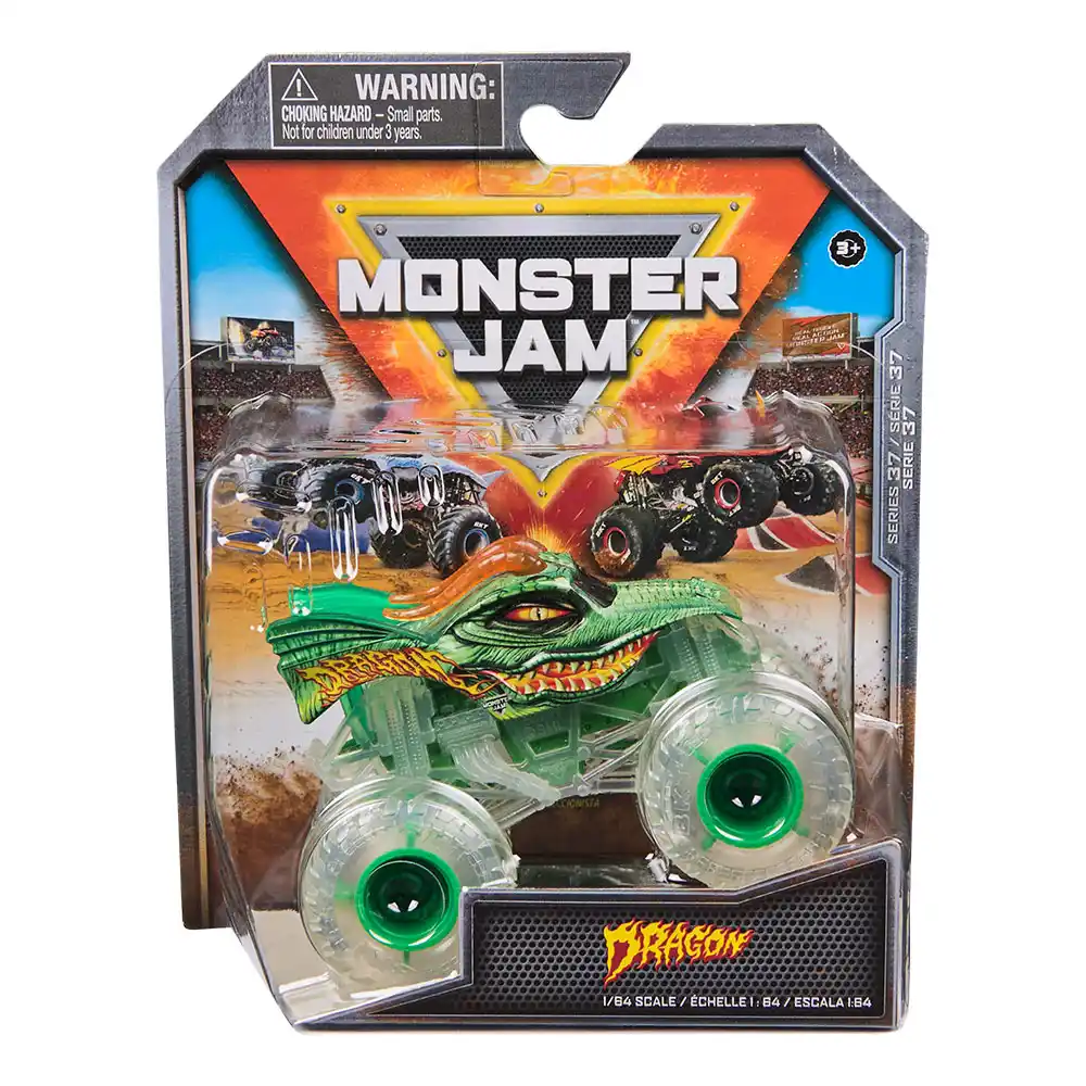 Monster Jam | Vehículo Dragon 1:64