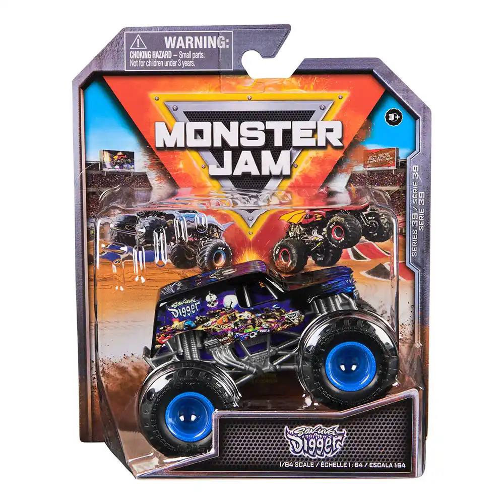 Monster Jam | Vehículo Son Uva Digger 1:64