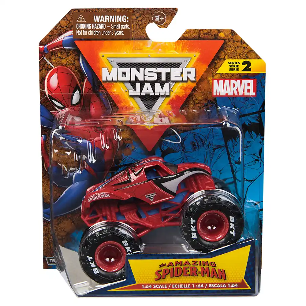 Monster Jam | Vehículo Spider Man 1:64