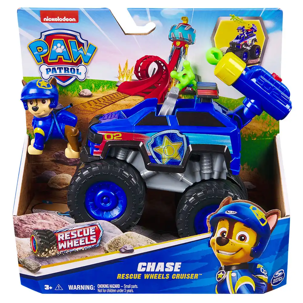 Paw Patrol | Vehículo con figura Chase