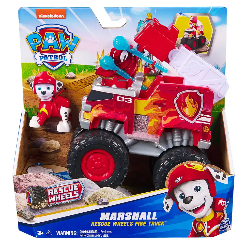 Paw Patrol | Vehículo con figura Marshall