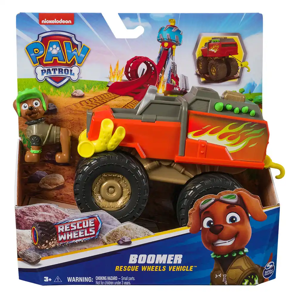 Paw Patrol | Vehículo con figura Boomer