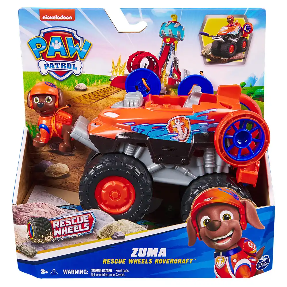 Paw Patrol | Vehículo con figura Zuma