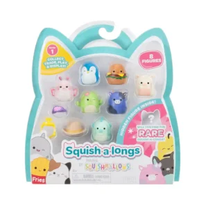 Mini Muñecos Animales Squishmallows Pack 8 Figuras