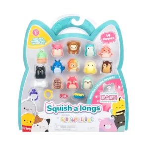 Mini Figuras Squishmallows Pack 14 Squishalongs