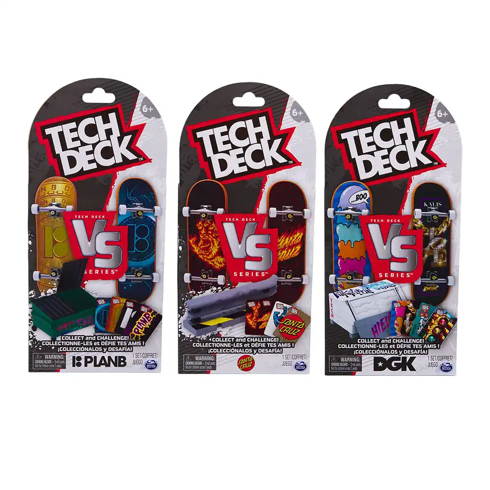 Tech Deck | Pack 4 skates de dedo