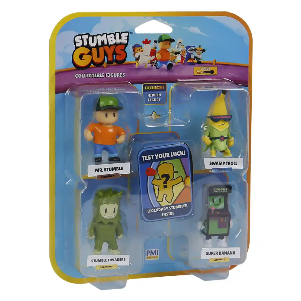 Stumble Guys | Pack 5 Figuras