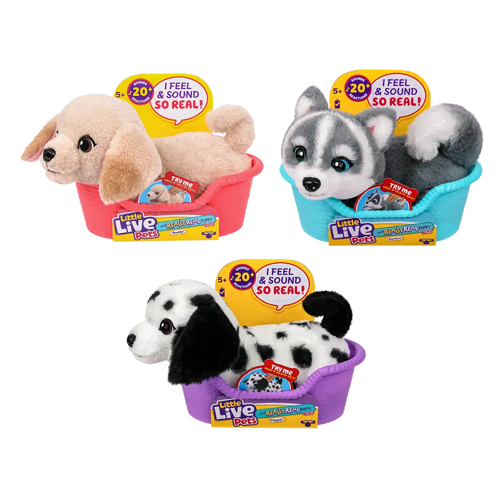 Little Live Pets Cachorro interactivo - Juguetes Vulcanita